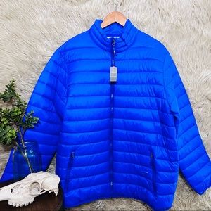 [Eddie Bauer] Men's Blue Puffer Jacket